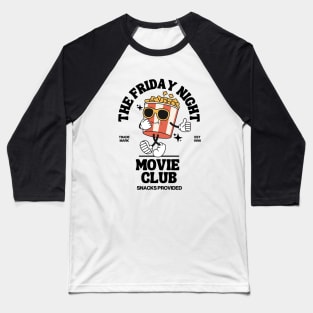 Friday Night Movie Club Baseball T-Shirt